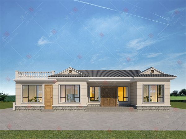 绵阳一层自建房别墅设计图纸，绵阳刘老师返乡为父母建养老房，孝心传遍全村