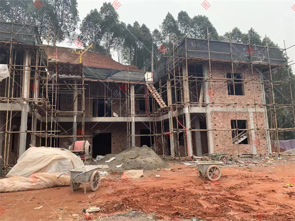 宜宾乡村自建房小别墅施工队，宜宾农村房屋图纸设计，国外老师返乡建二层中式大气别墅